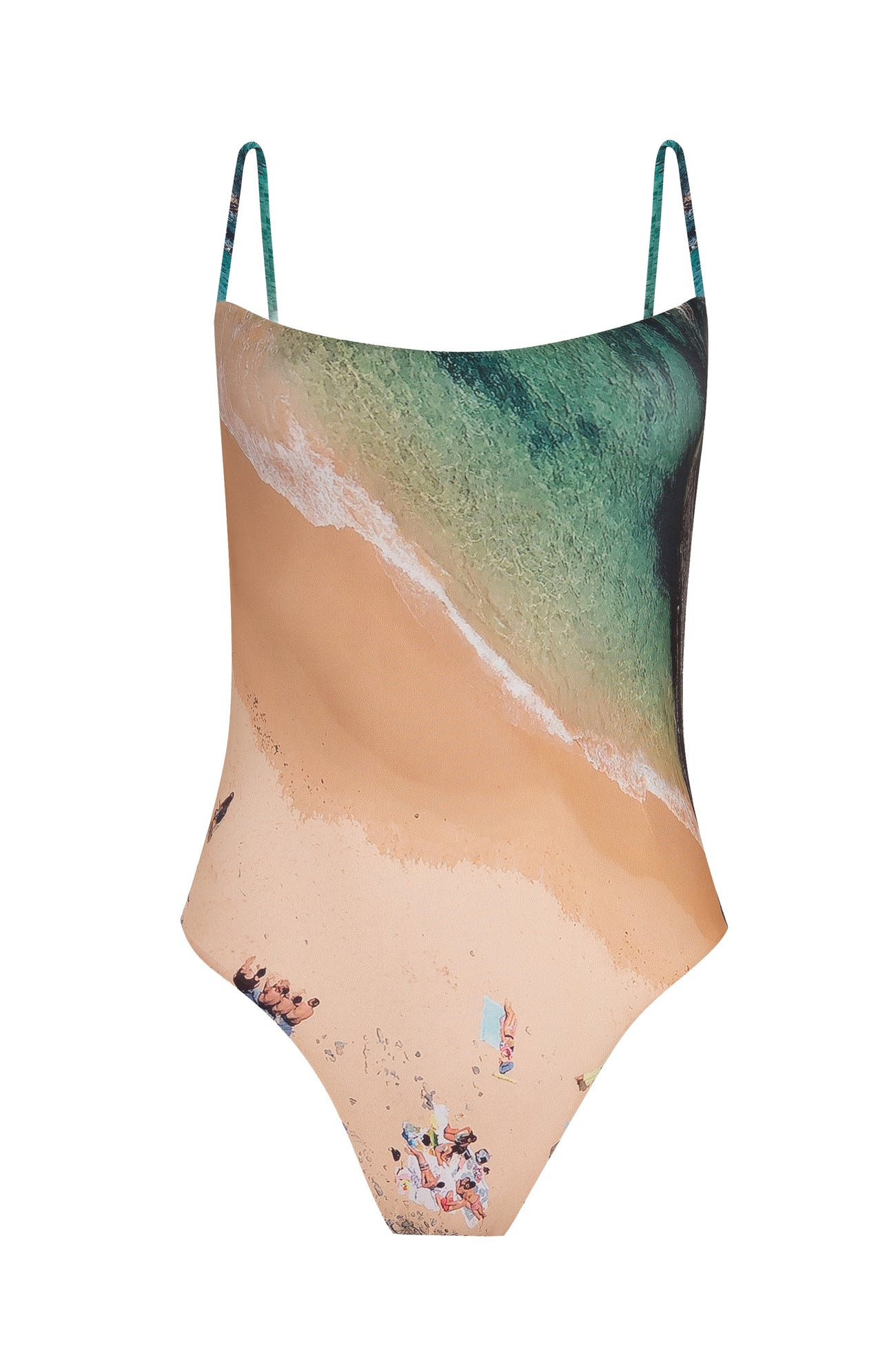 Beach Square-neck Swimsuit