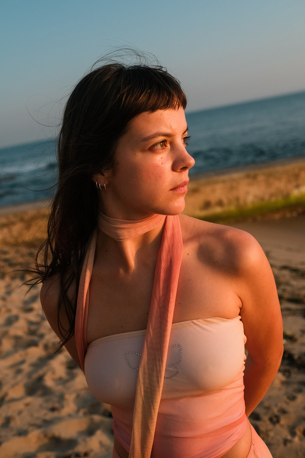 Degrade Tulle Scarf