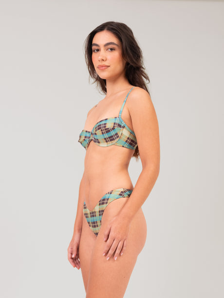 Jami Check Bikini Set