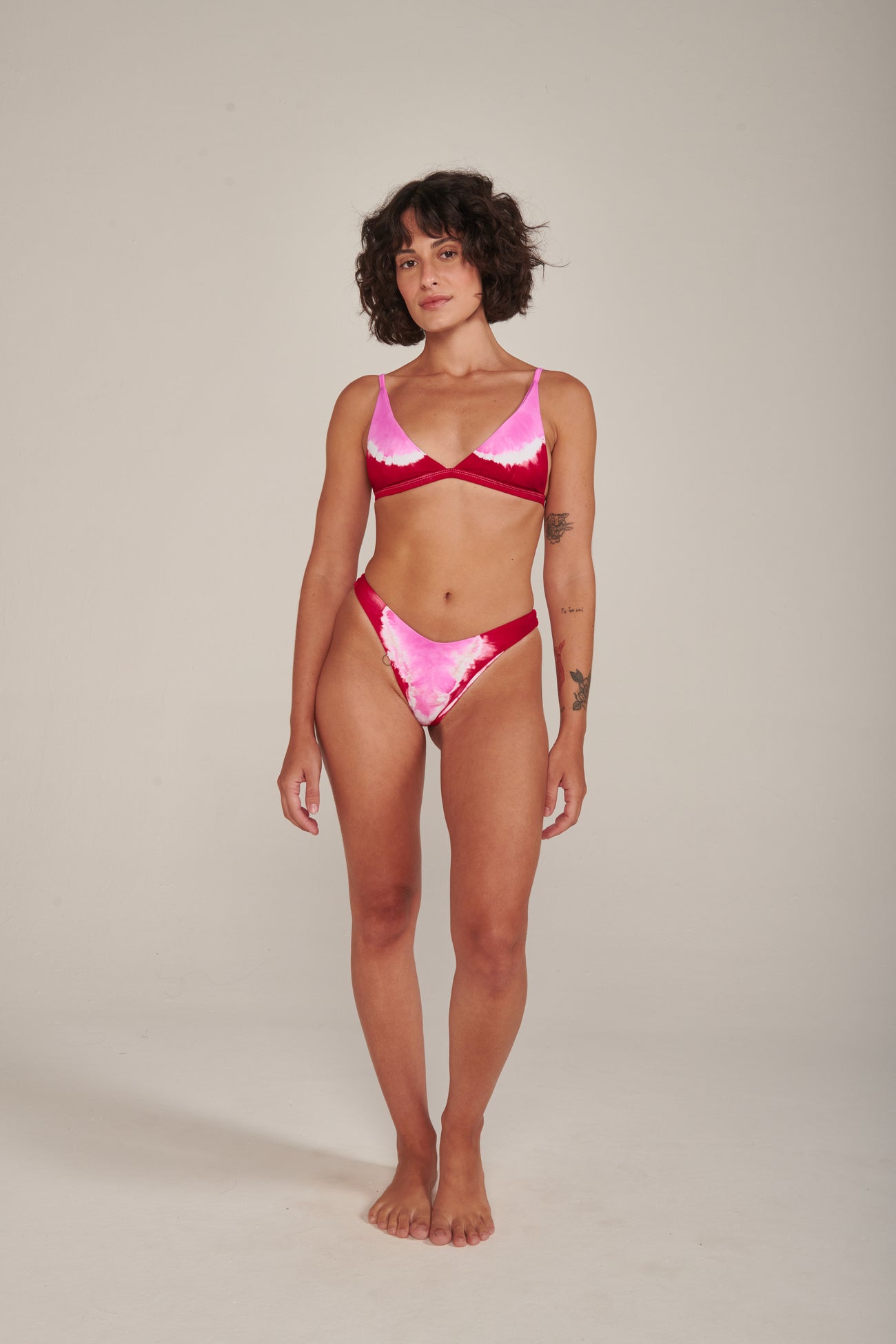 Groselha High Cut Bikini Set